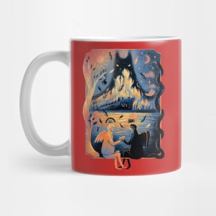 An Angel Aziraphale and a Demon Crowley Mug